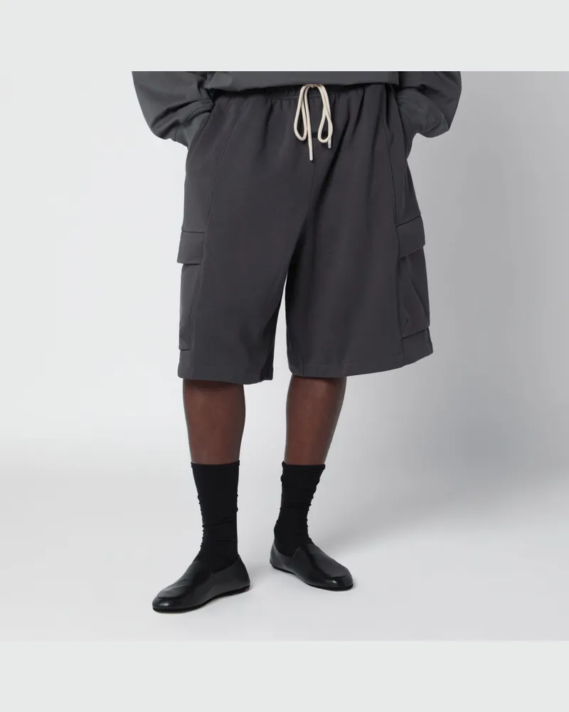 Fear of God Iron Grey Cargo-Bermudashorts aus Baumwollfleece Grey