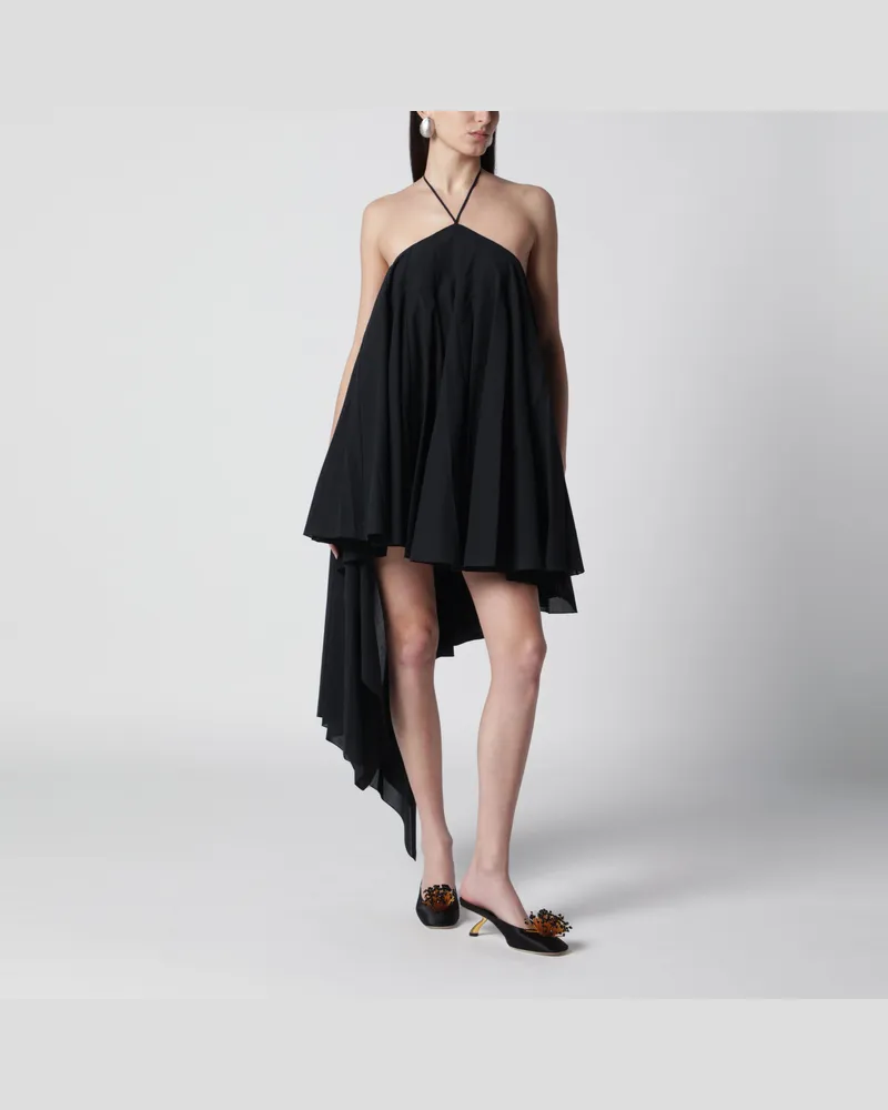 Jacquemus Triangle Mini-Kleid in Schwarz Black