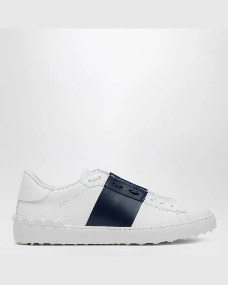 Valentino Garavani Open Sneaker in Weiß/Marineblau White