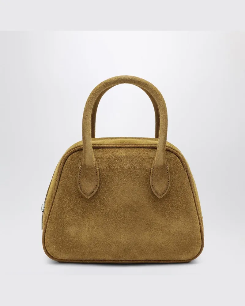 Dunst Kamelbraune Wildledertasche Braun
