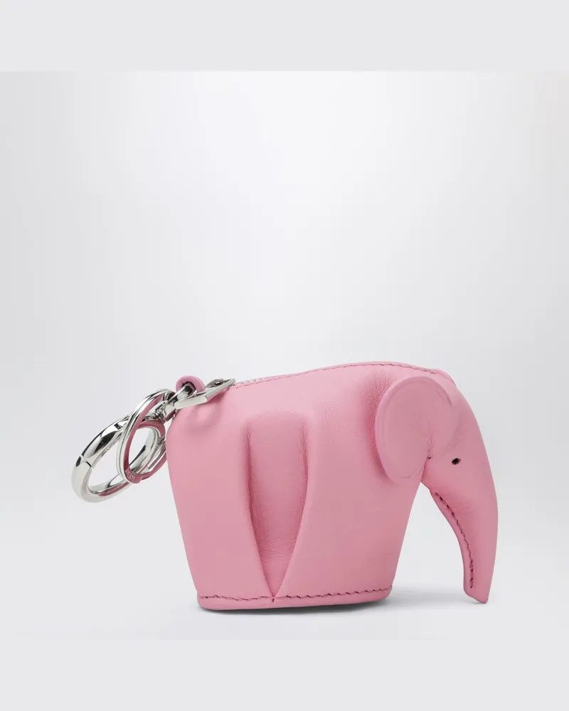 Loewe Schlüsselanhänger mit Münzfach Rosa Elefant Rosa