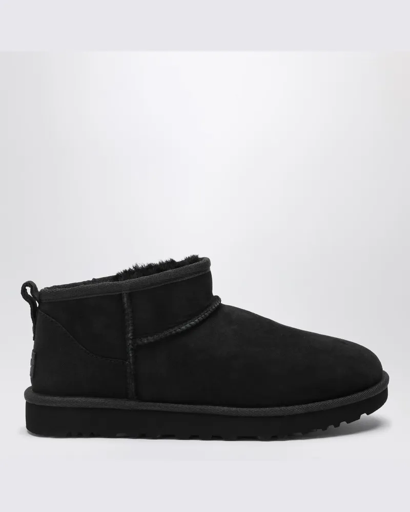 UGG Klassischer Ultra Mini Stiefel in Schwarz Schwarz