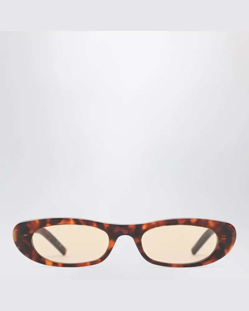 Saint Laurent SL 557 SHADE Havana Sonnenbrille Braun