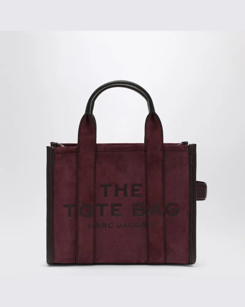 Marc Jacobs Kleine Pflaumenfarbene Wildleder-Tote-Bag Violett