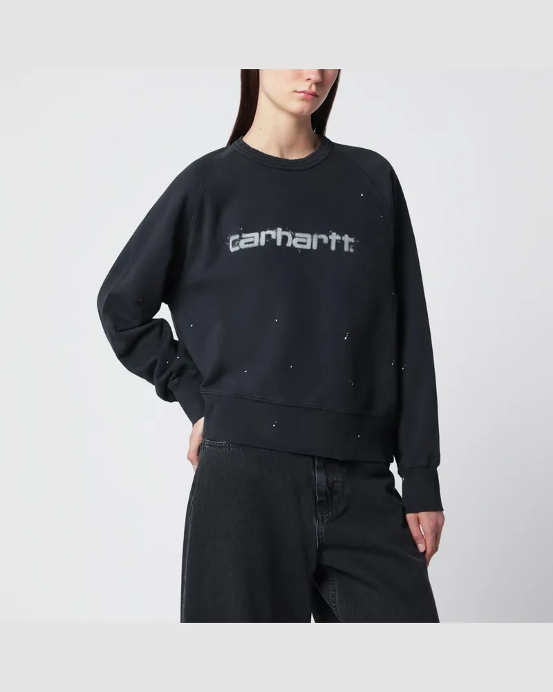 Carhartt WIP Painter Sweatshirt aus Baumwolle in Schwarz Black