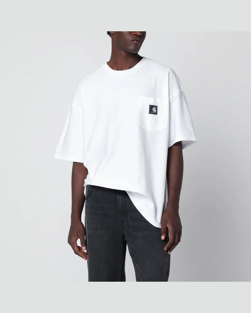Carhartt WIP Weißes OG Loose T-Shirt aus Bio-Baumwolle White