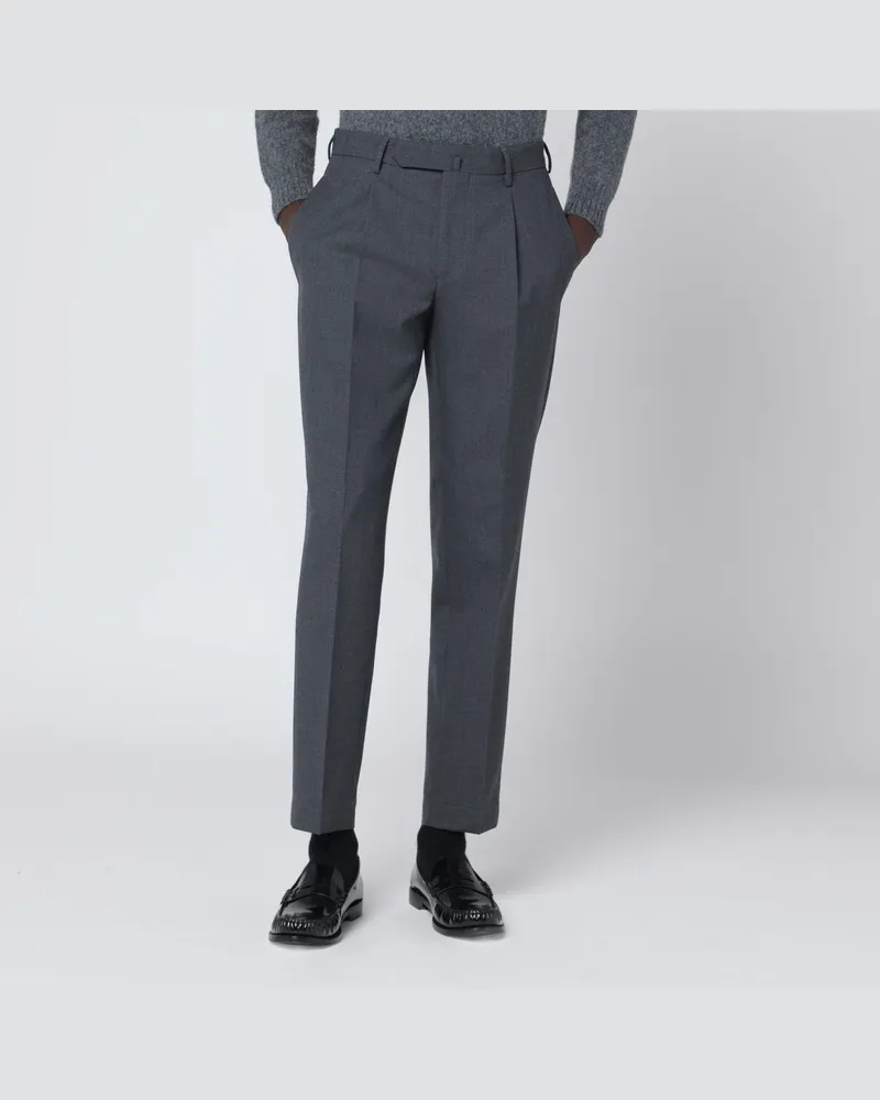 Biagio Santaniello Graue Wollhose Grey