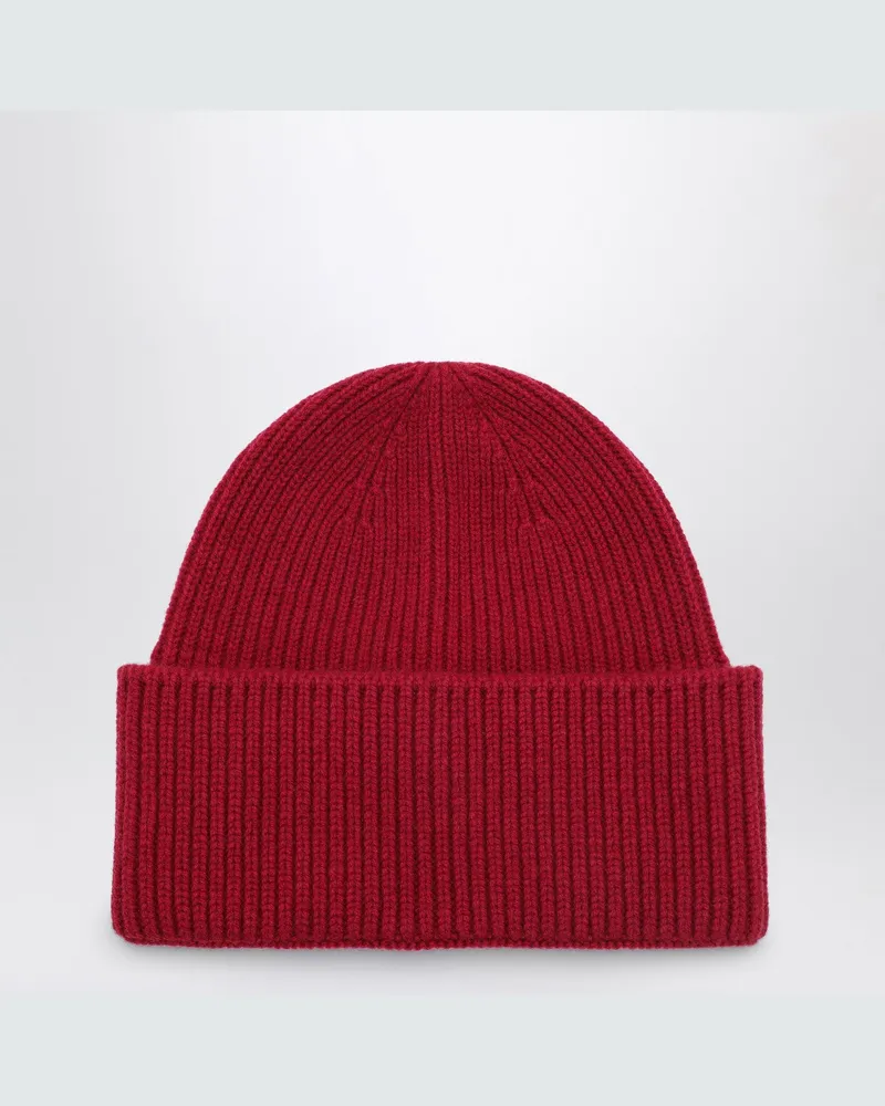 Destin Burgunderfarbene Mütze aus Wolle und Kaschmir Burgundy