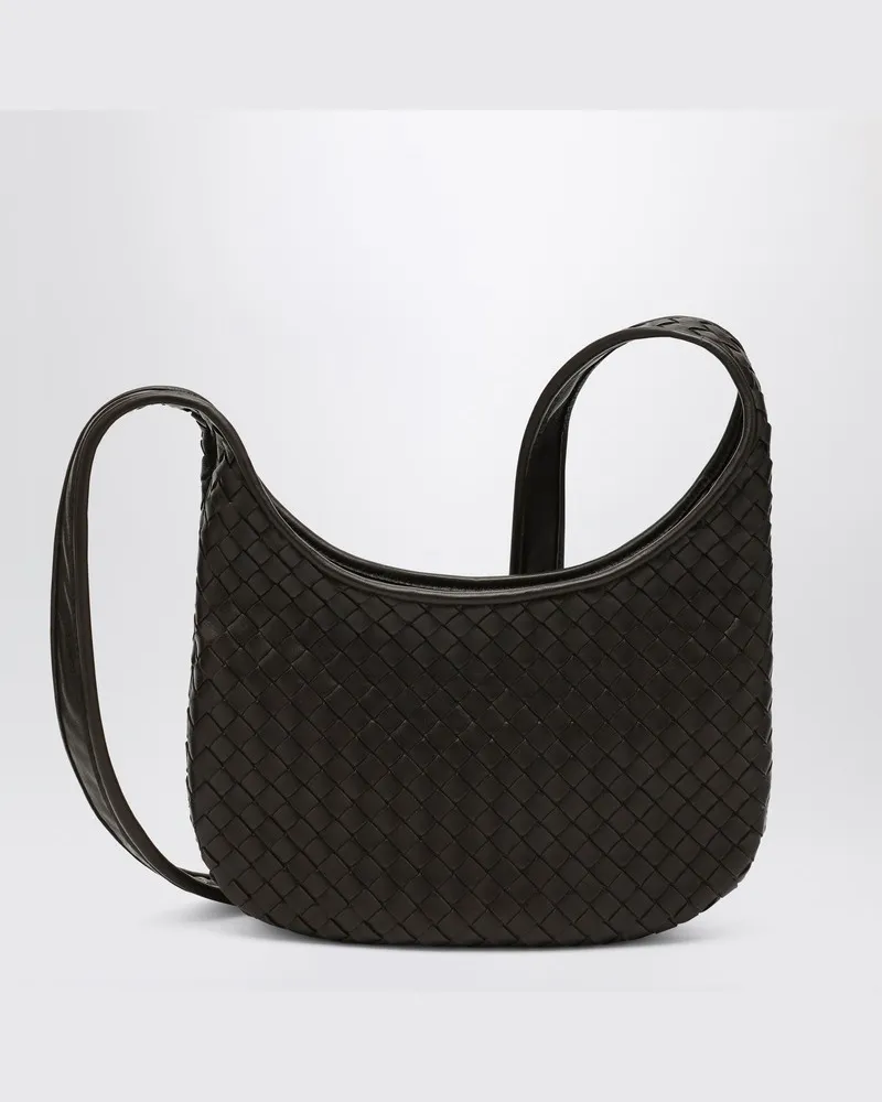 Bottega Veneta Kleine Fondant Veneto Tasche in Geflochten Braun