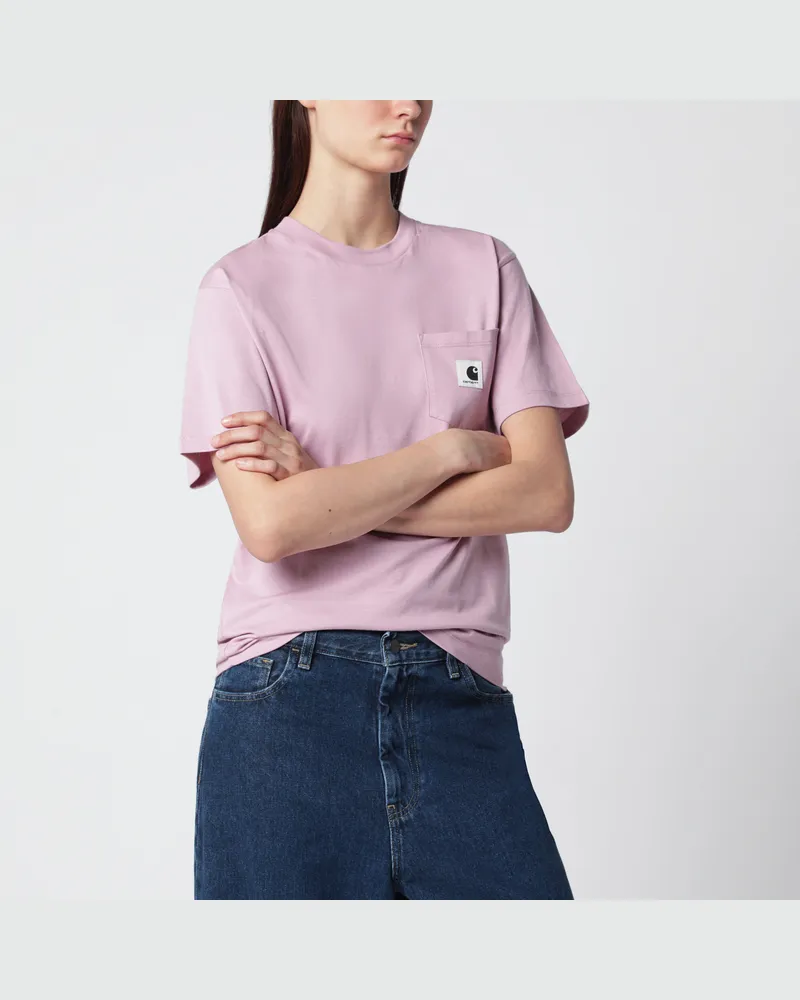 Carhartt WIP Hortensia S/S Pocket T-Shirt Pink