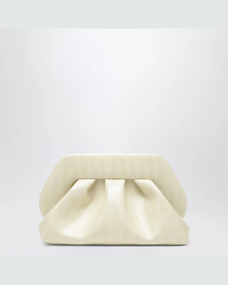 THEMOIRÈ Tia Clutch in Hellbeige Beige