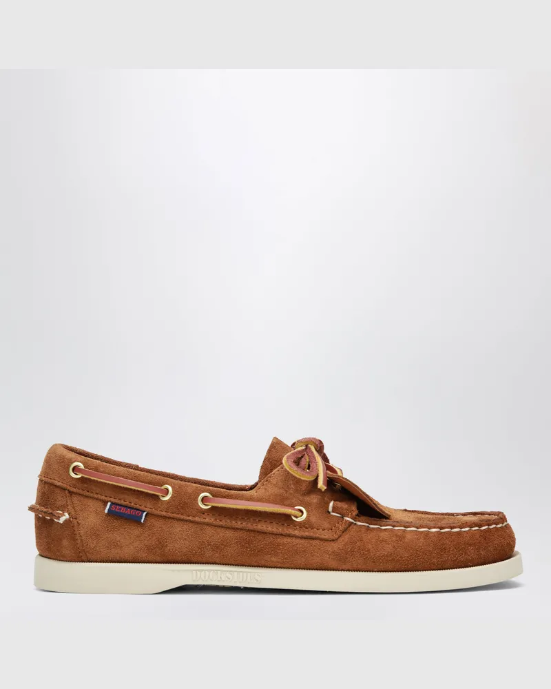 Sebago Portland Artisan Mokassins in Kastanienbraun Brown