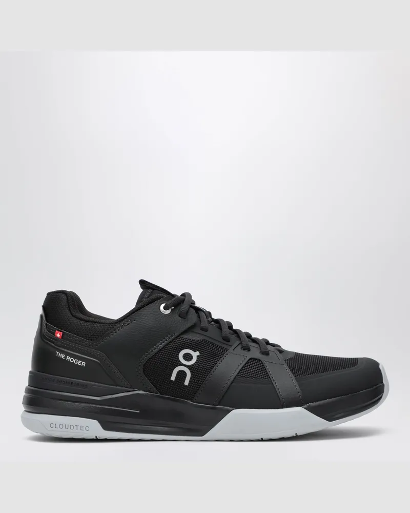 ON Tennisschuhe THE ROGER Clubhouse Pro Schwarz/Glacier Black