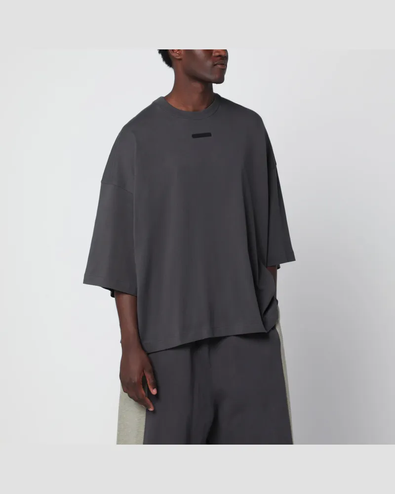 Fear of God Eisengraues Baumwoll-Merch-T-Shirt Grey