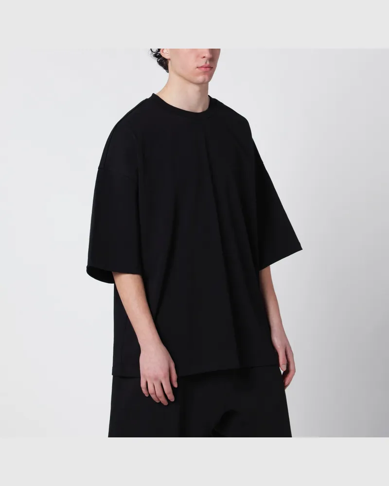 Entire Studios Schwarzes Boxy-T-Shirt Black