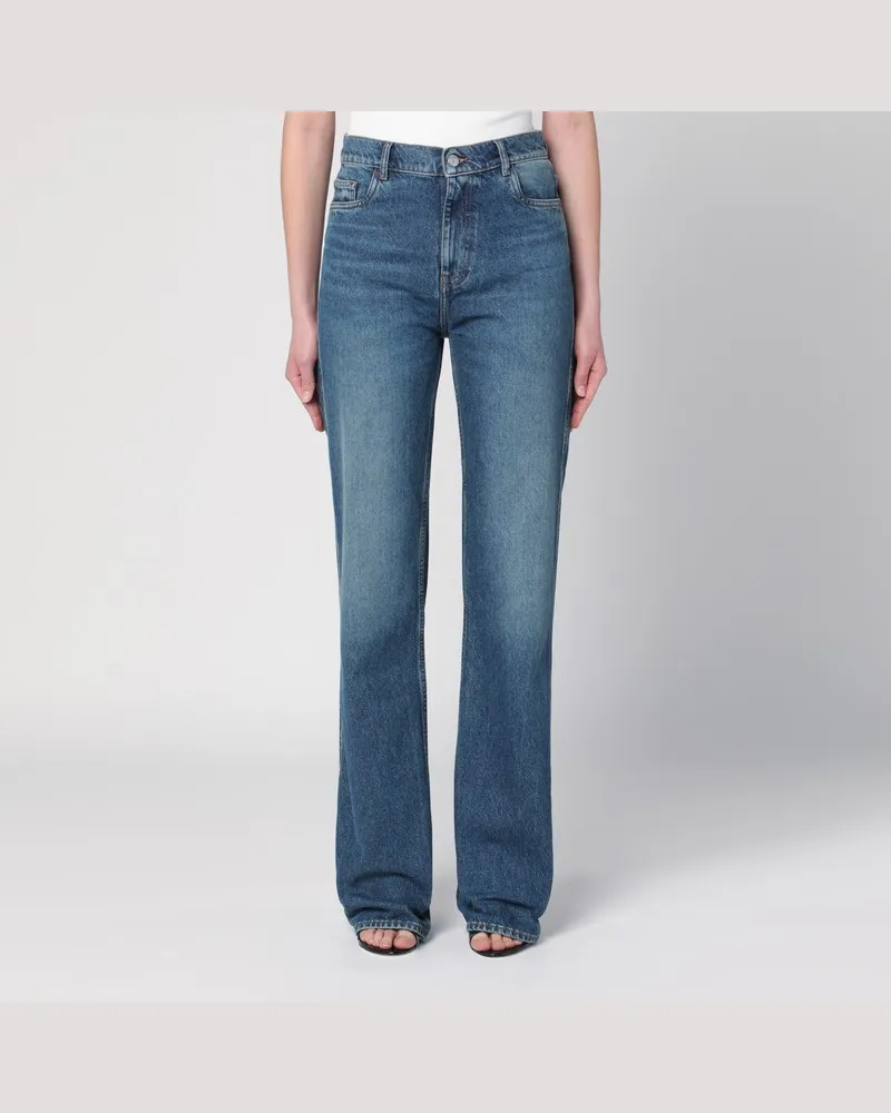 COPERNI Blaue ausgewaschene Jeans aus Bio-Denim Blau