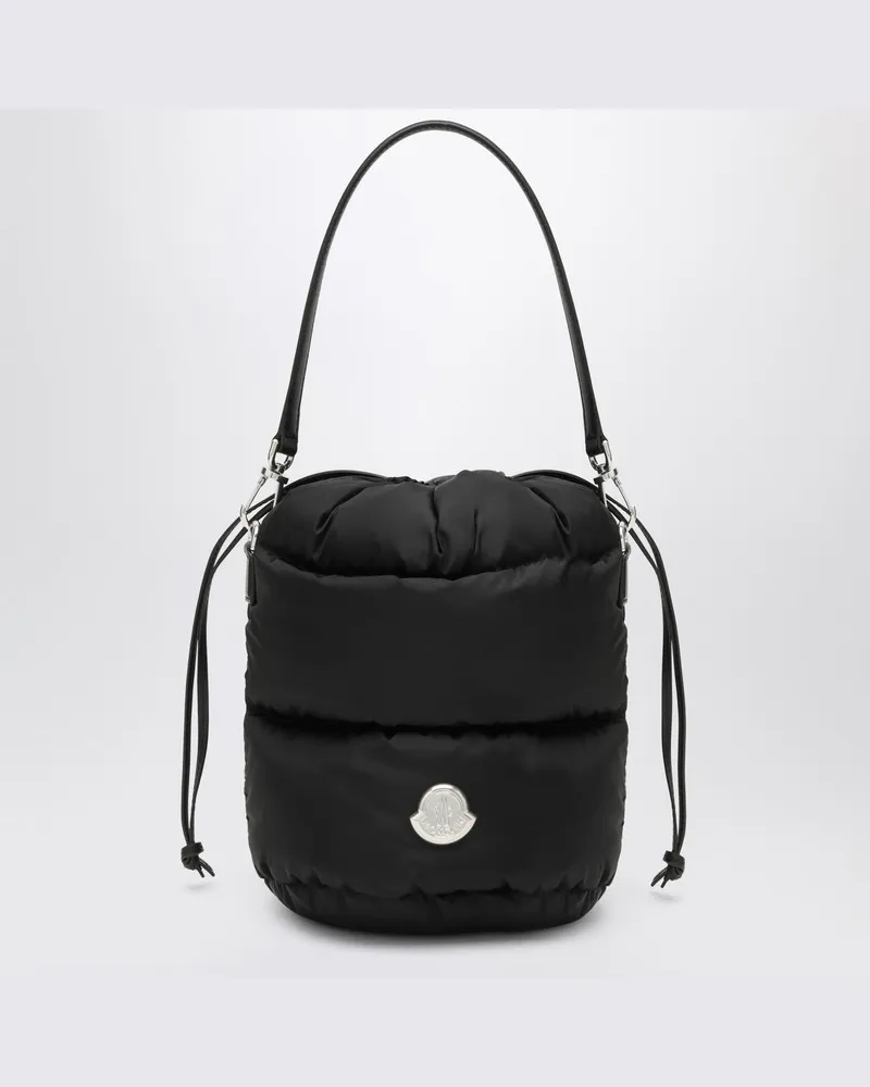 Moncler Caradoc schwarze Eimer Tasche Schwarz