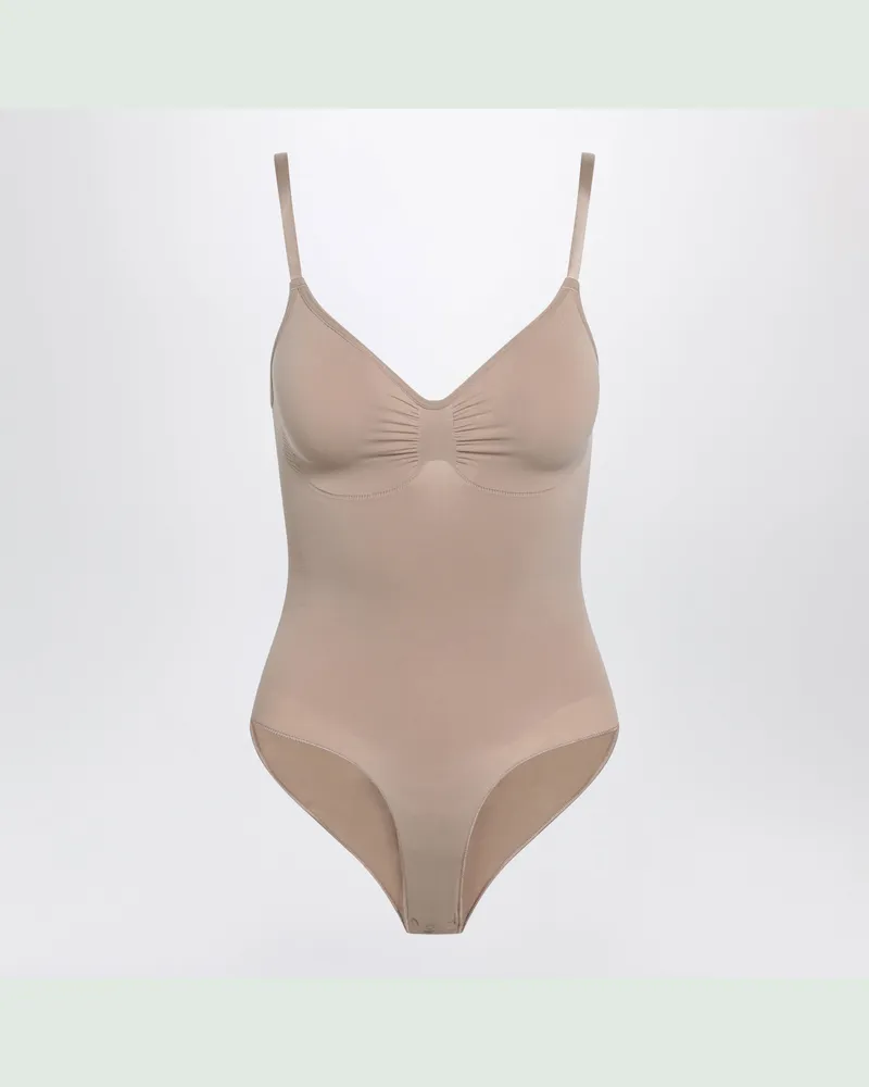 SKIMS Siennabrauner Seamless Sculpt formender Body Brown