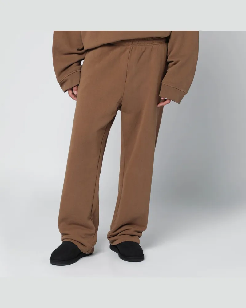 Entire Studios Braune Jogginghose aus Baumwolle Beige