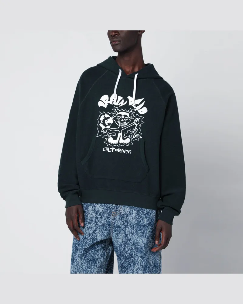 Brain Dead Waldgrüner Hoodie 