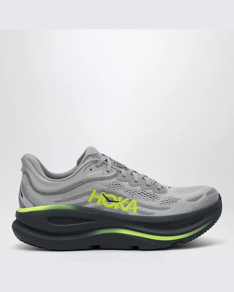 HOKA ONE ONE Bondi 9 Sneaker in Sturdust/Outer Orbit Grau