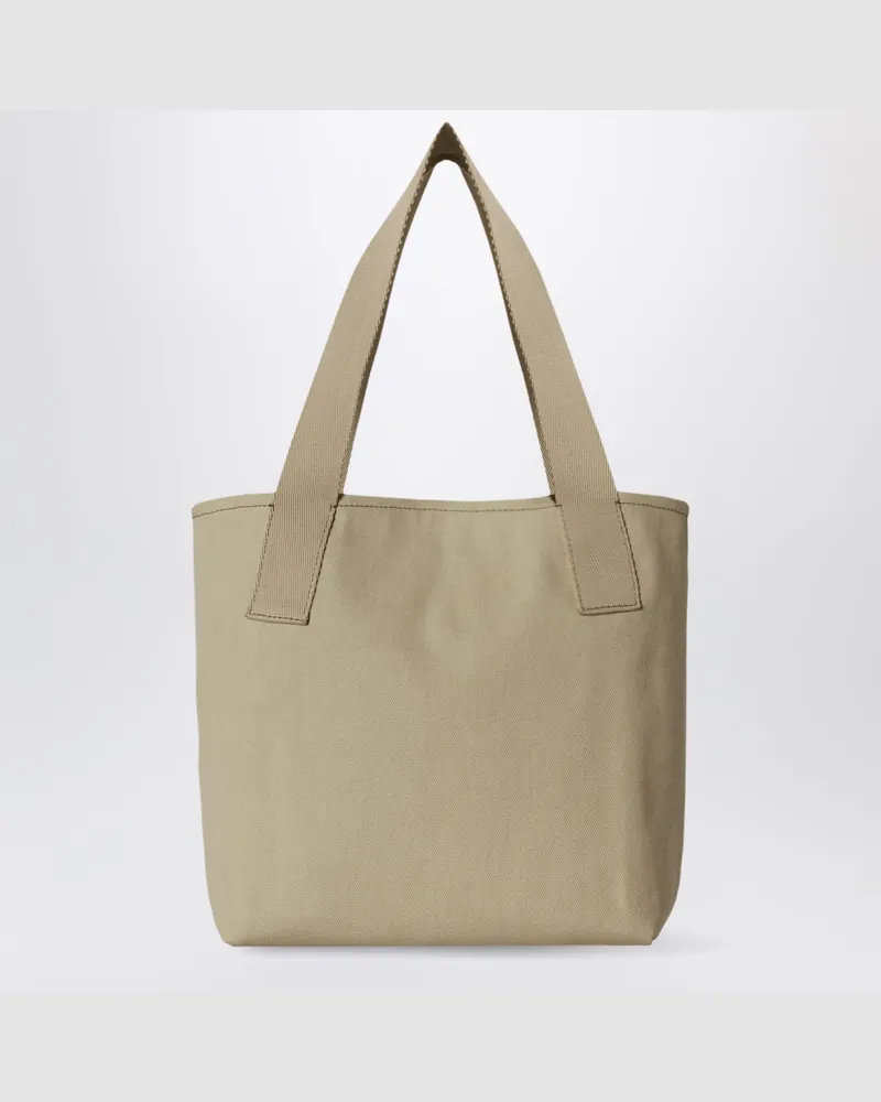 The Row Small Brian white cotton tote bag White