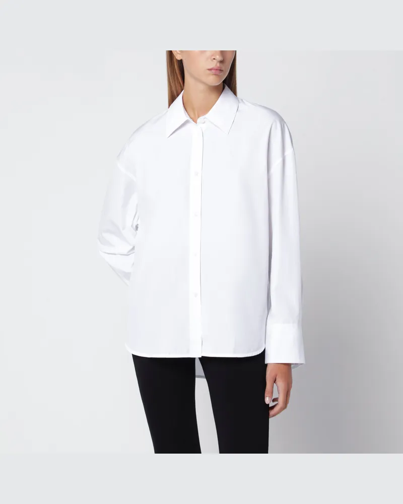 Totême Weißes Hemd aus Bio-Baumwolle White