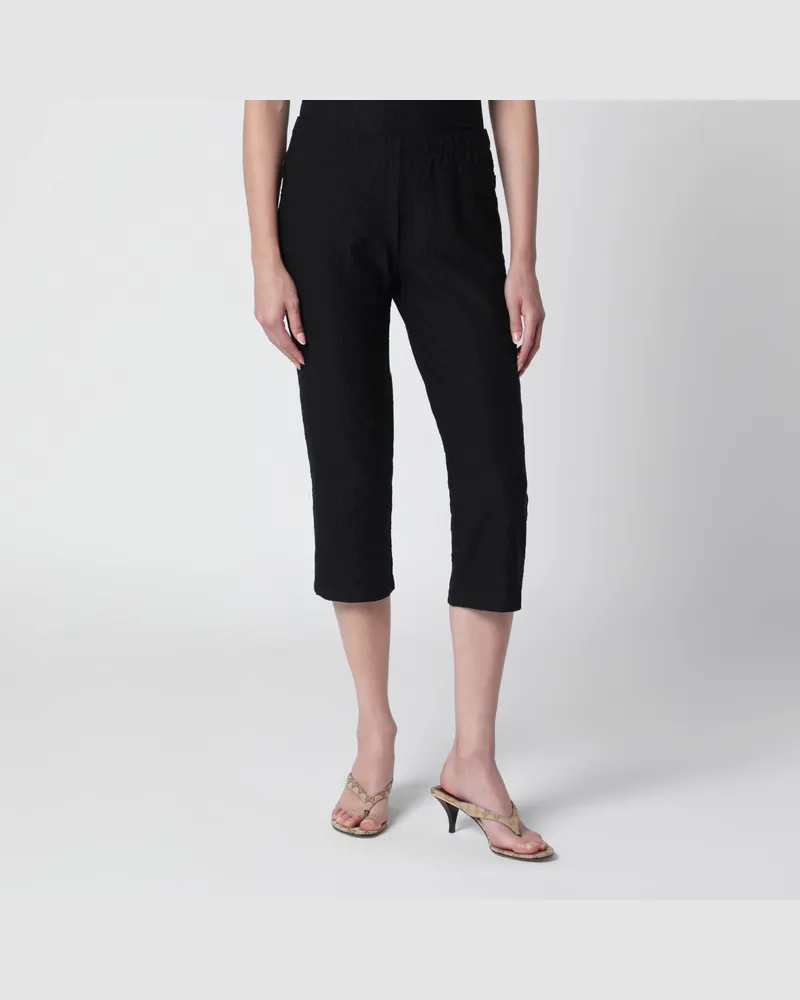 Gucci Hose aus GG-Jacquard-Jersey mit Elastikbund, schwarz Black