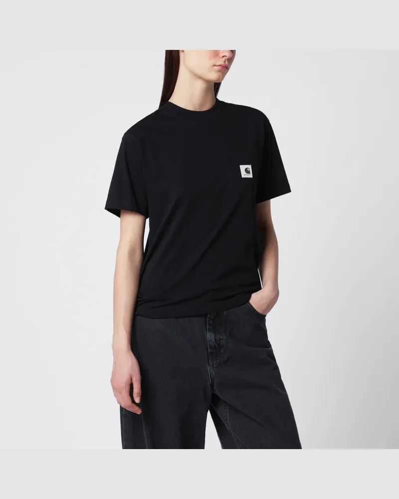 Carhartt WIP Schwarzes S/S Pocket T-Shirt Black