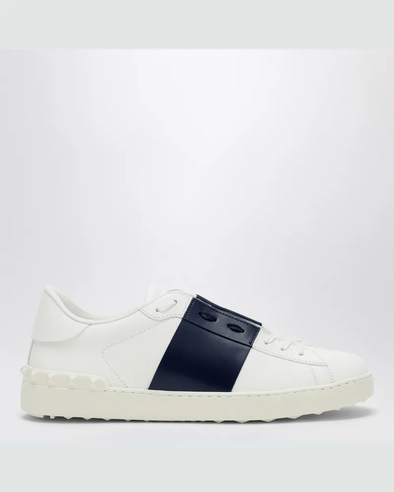 Valentino Garavani Open Sneaker weiß/dunkelblau Blue
