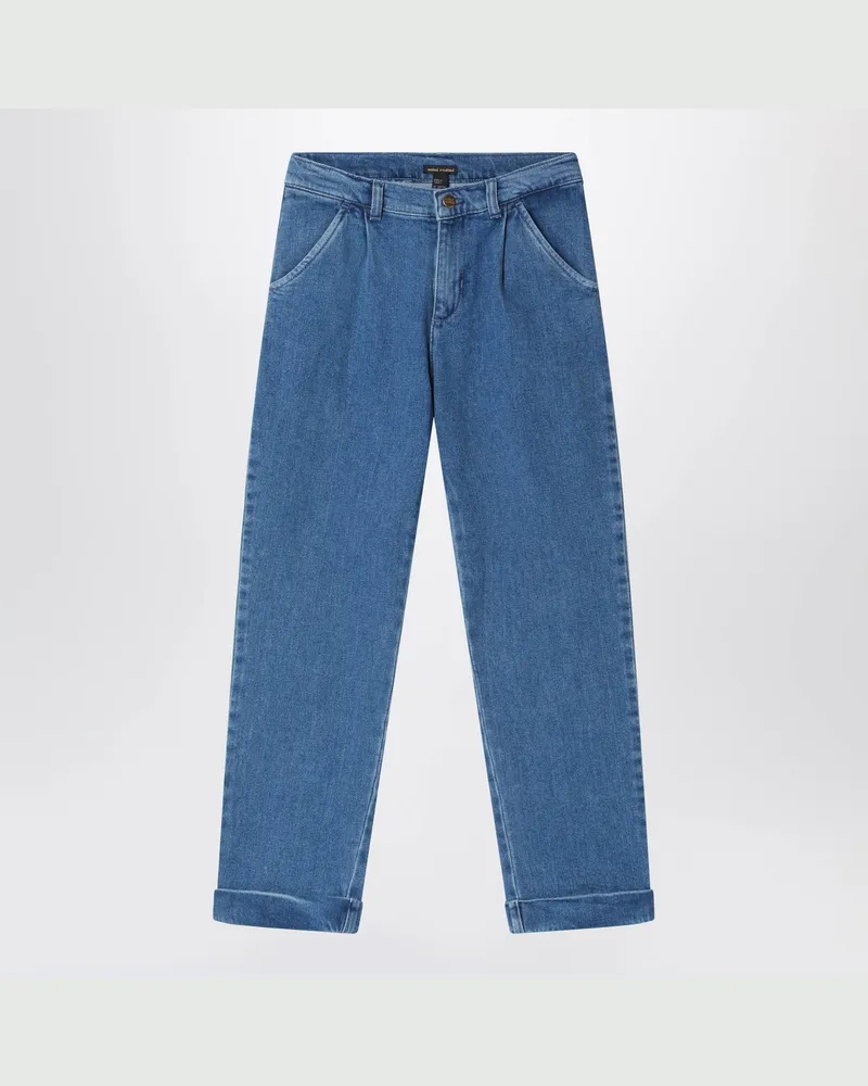 Mini Rodini Blaue Jeans aus Bio-Denim 