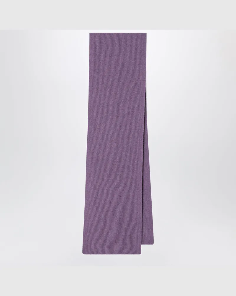 Le Bonnet Schal aus Wolle und Caregora in Lavender Purple