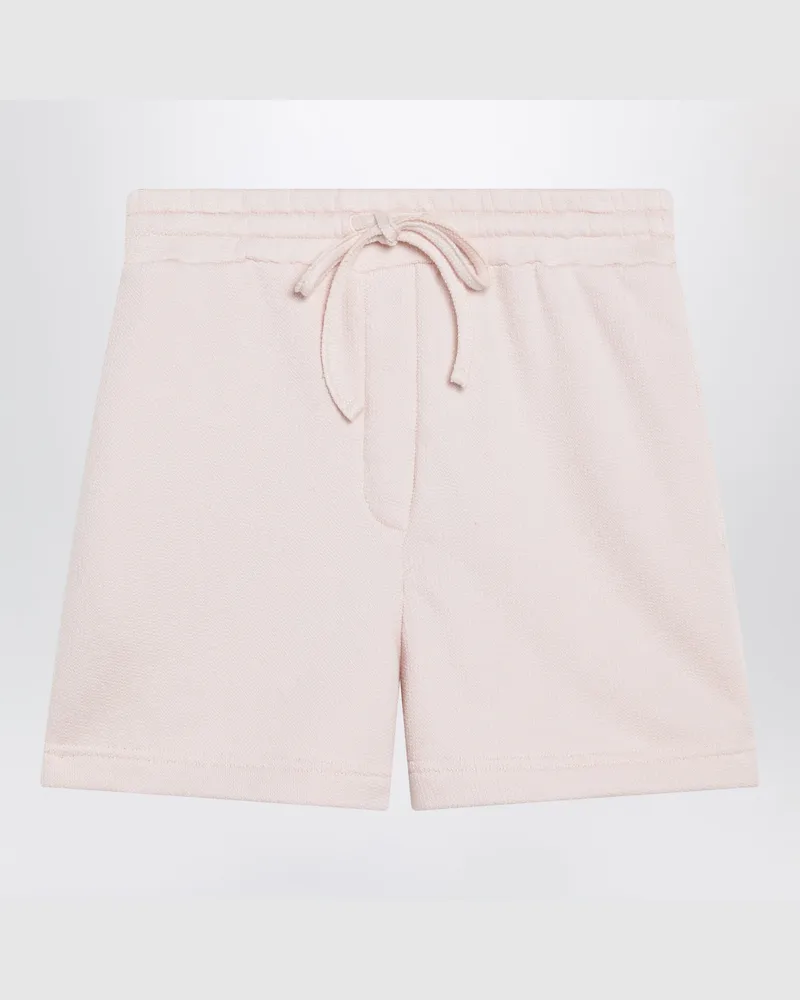 Dolce & Gabbana Shorts mit Kordelzug aus Baumwolle rosa Pink