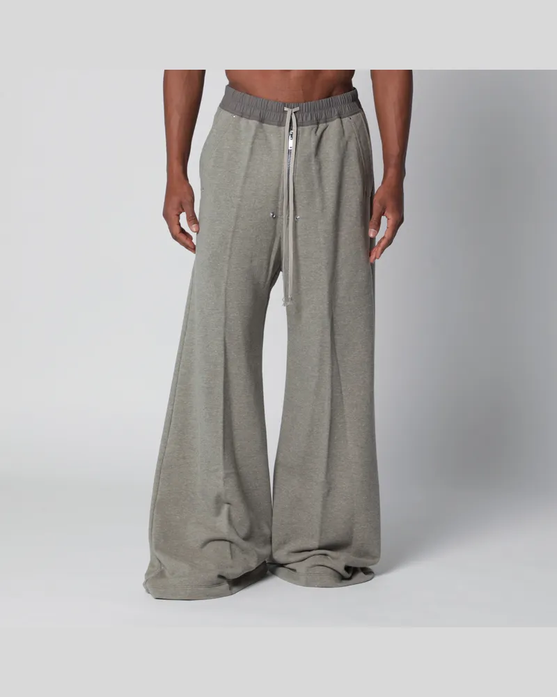 DRKSHDW by Rick Owens Geth Belas Weite Hose aus Baumwolljersey, grau Grey