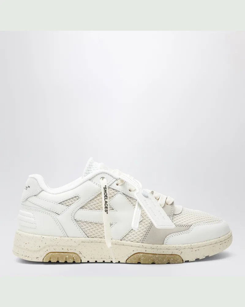 OFF-WHITE Slim Out Of Office Sneaker in Weiß/Creme White
