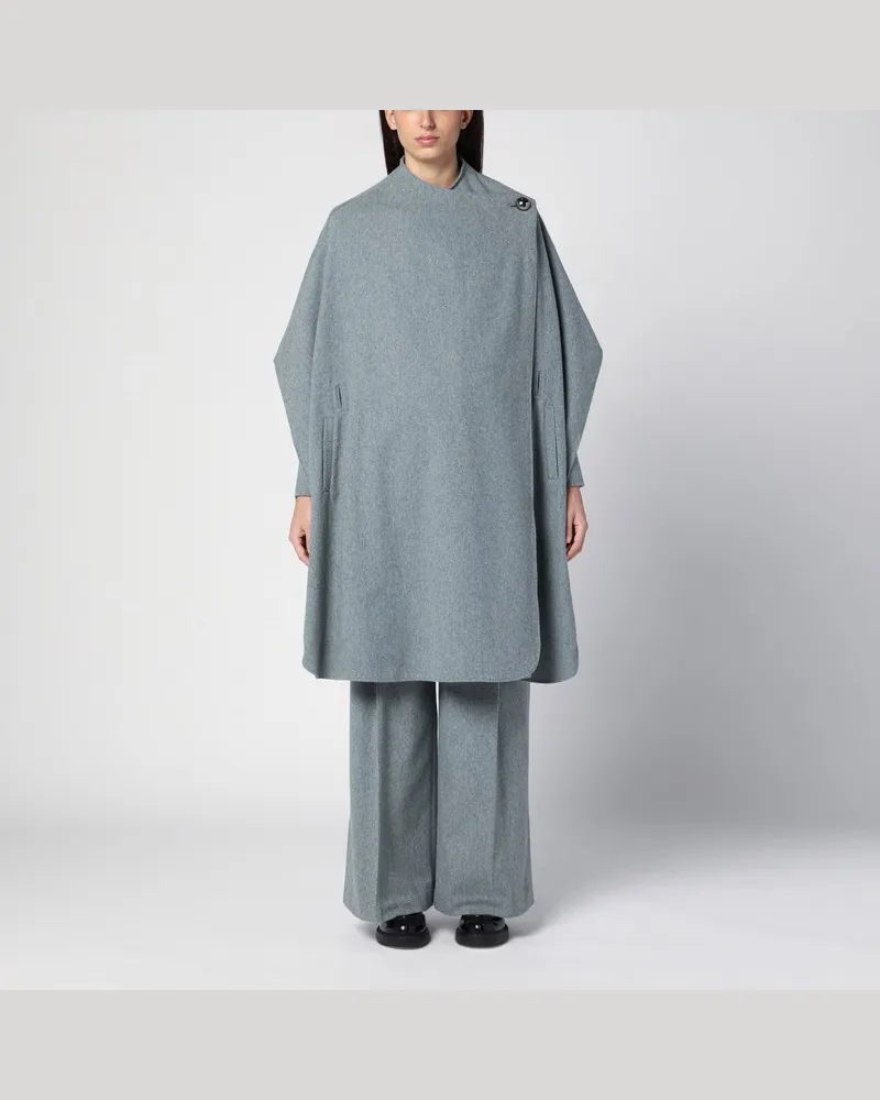 The Garment Grauer Umhang aus Wollgemisch Grau