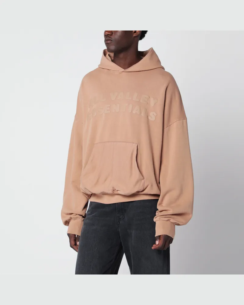 Fear of God Ingwerfarbenes 90's Kapuzen-Sweatshirt aus Baumwolle Beige