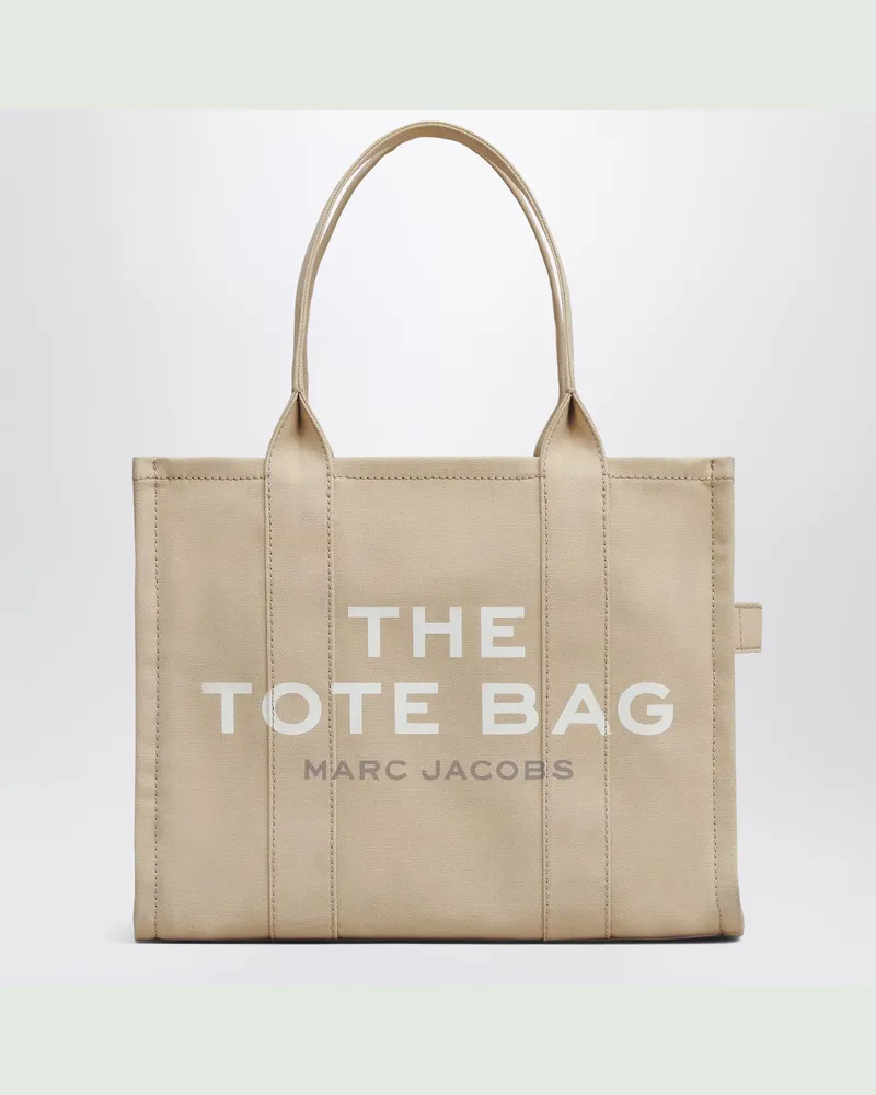Marc Jacobs Beige Tote-Bag Large aus Canvas Beige