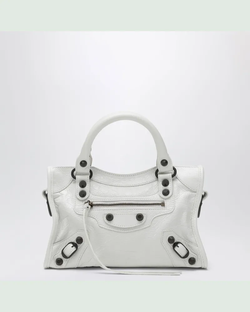 Balenciaga Le City Mini Tote-Bag weiß 