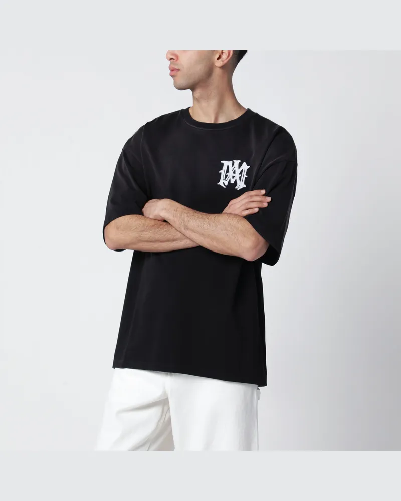 Amiri Schwarzes Hollywood T-Shirt Aus Baumwolle 