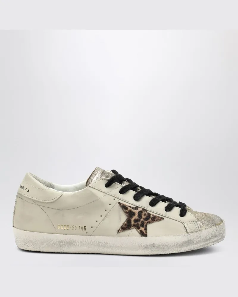 Golden Goose Hellbeige/animalier Super-Star Sneaker Beige
