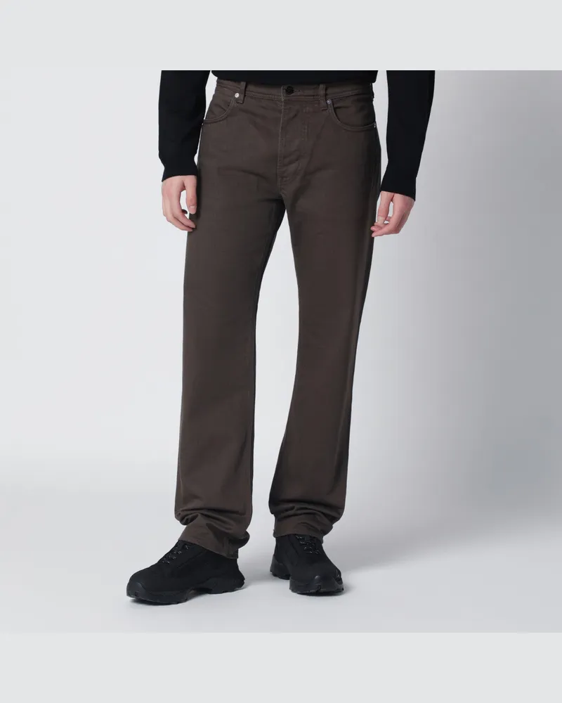 Stone Island Braune Jeans mit regulärer Passform Brown