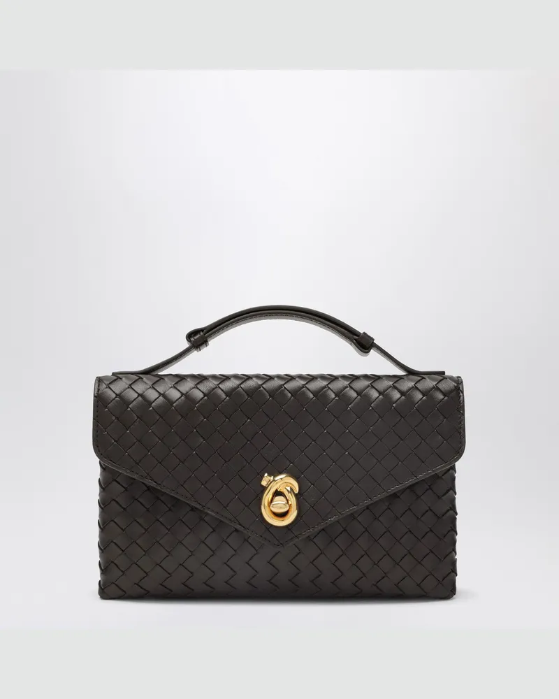 Bottega Veneta Fondant Knot Lock Tasche Brown