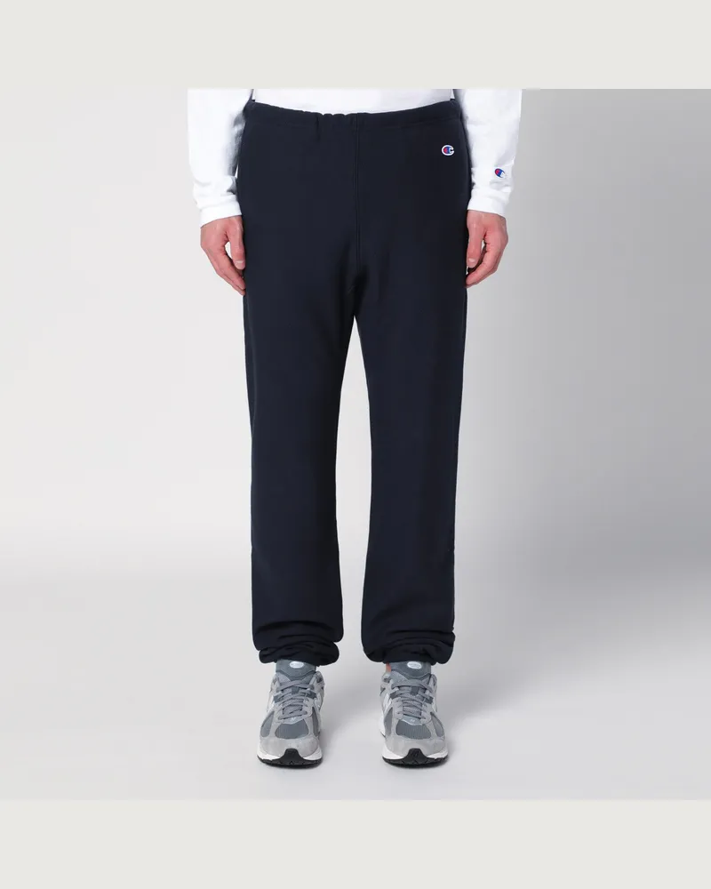 Champion Marineblaue Jogginghose aus Baumwolle Blue