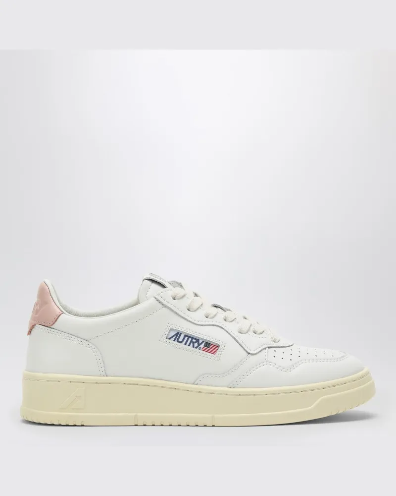 AUTRY Lederturnschuh Medalist weiß/rosa Weiß