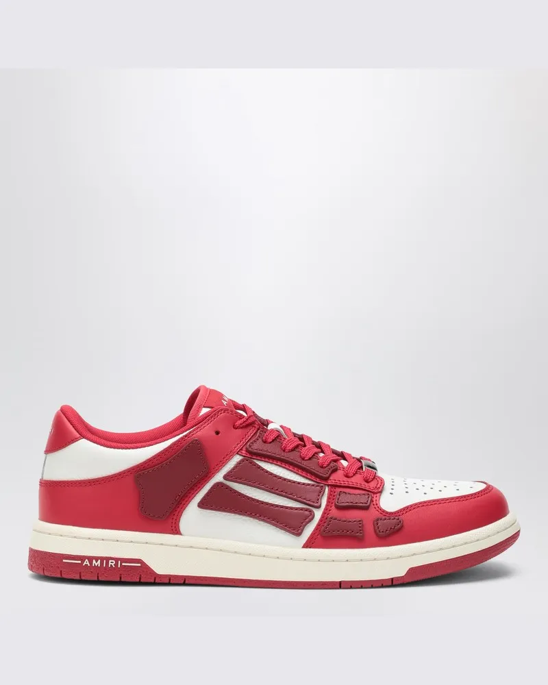 Amiri Sneaker Skel Top Low rot/weiß Rot