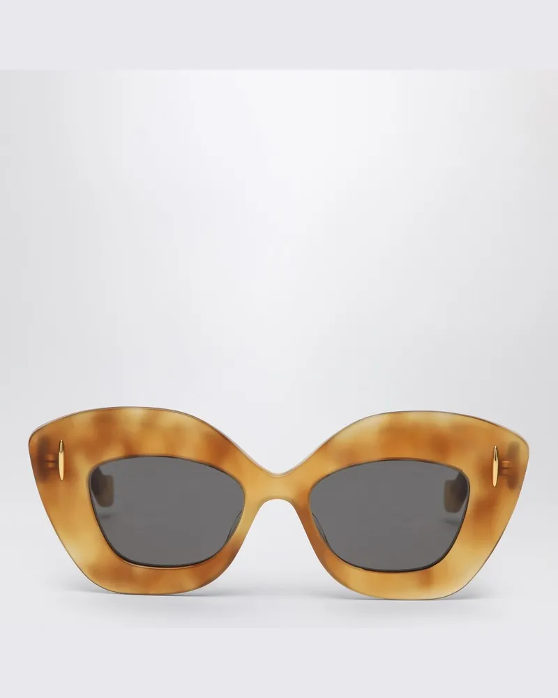 Loewe Havannafarbene Sonnenbrille Retro Screen Braun