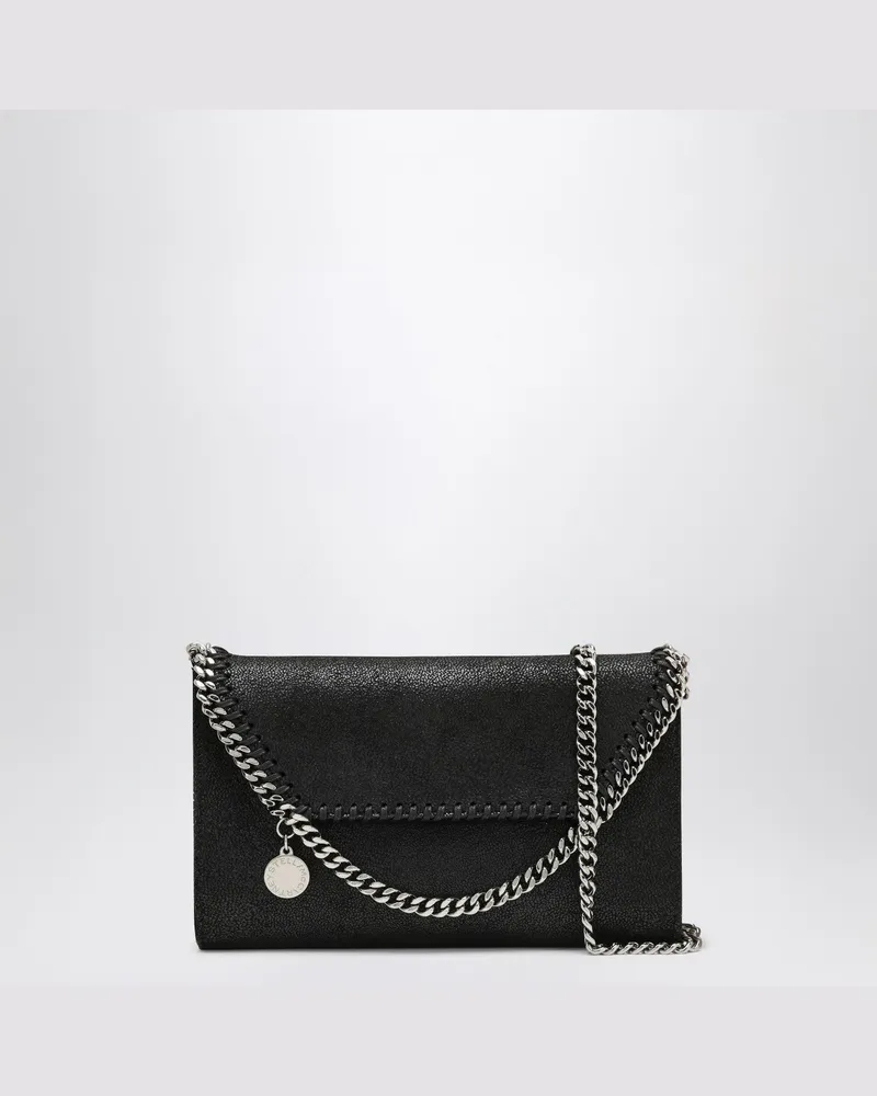 Stella McCartney Falabella Portemonnaie-Umhängetasche in Schwarz 