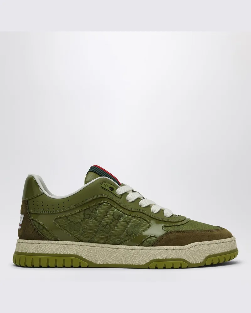 Gucci Sneaker Re-Web aus GG-Stoff grünem Grün