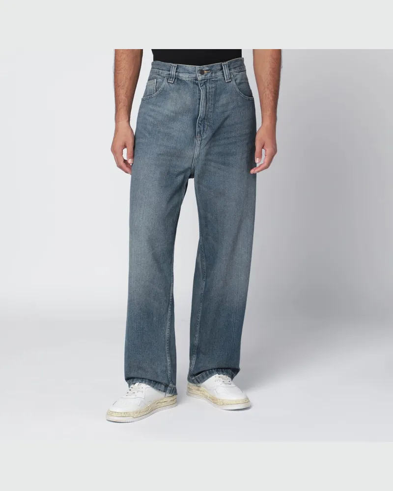 Carhartt WIP Blaue/Worn washed Brandon Hose Blau